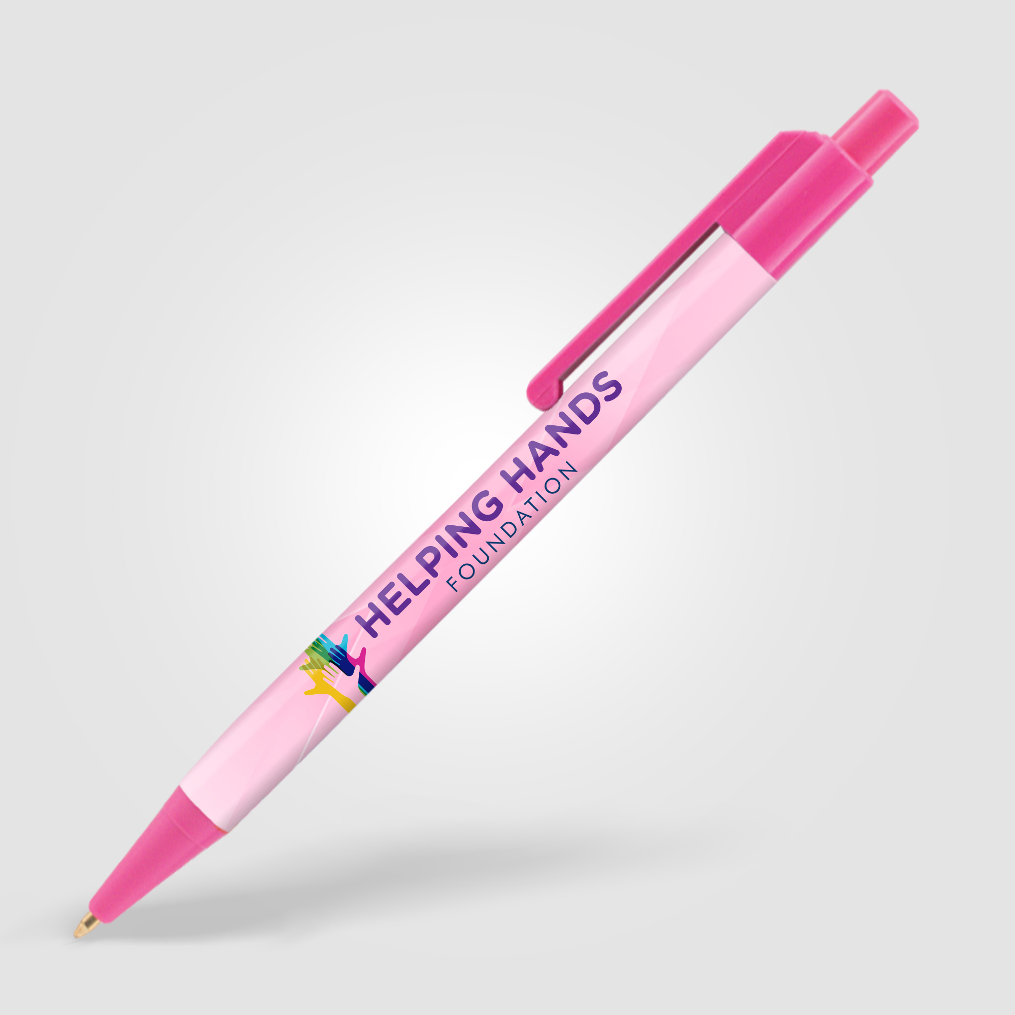 Stylo promotionnel Astaire Classique Rose