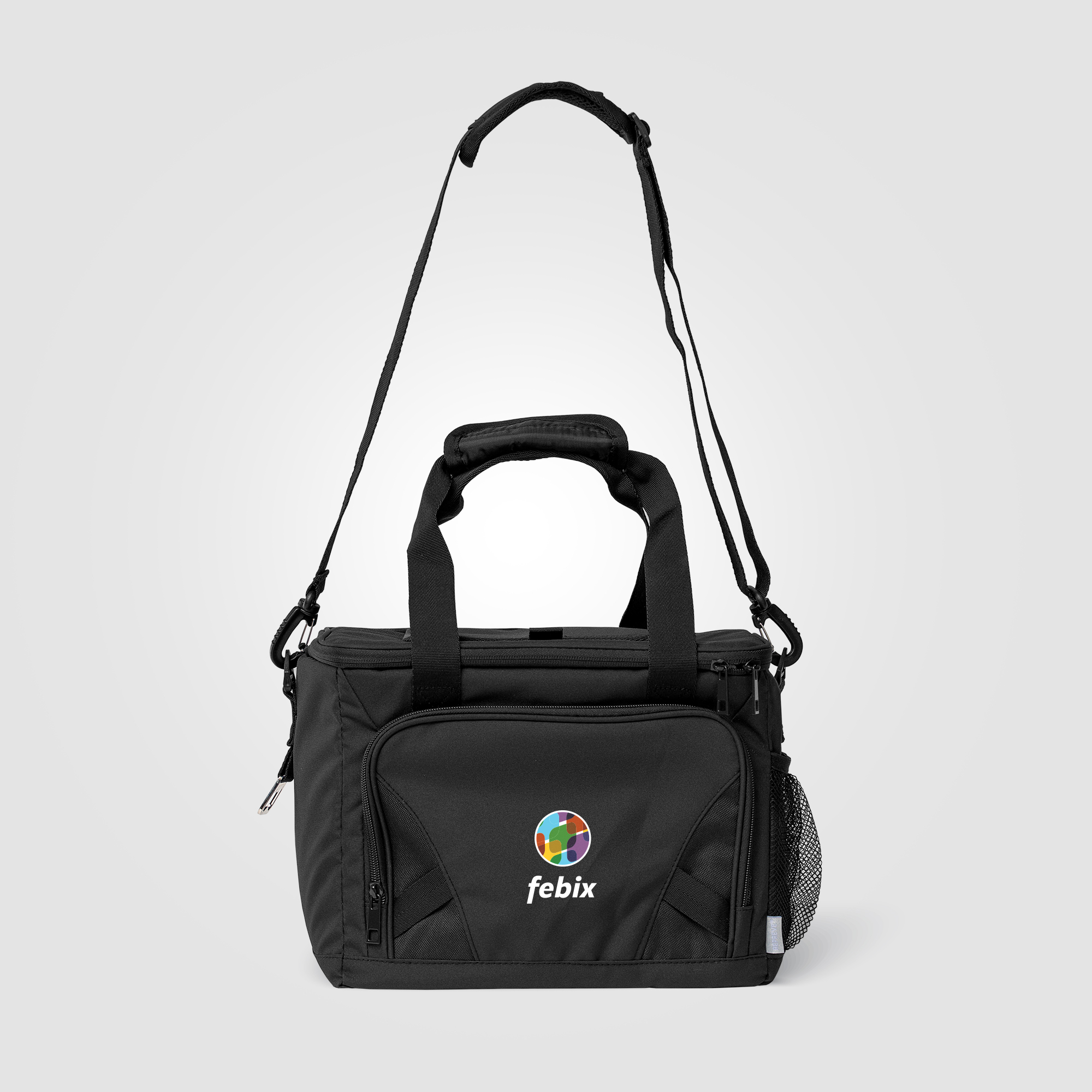 Sac isotherme publicitaire 20 canettes Coastal Threads Noir
