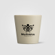 Tasse céramique mate personnalisable 18cl - Trieste