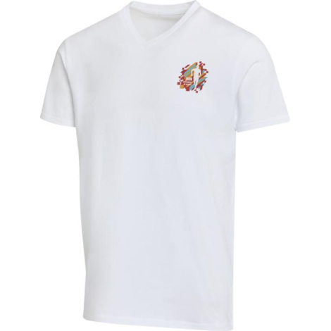 T-shirt col V personnalisable 200 g/m² coton bio Balfour