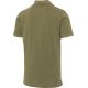 Vue arrière d’un polo homme délavé présenté sans personnalisation apparente. Vue arrière d’un polo homme délavé présenté sans personnalisation apparente.