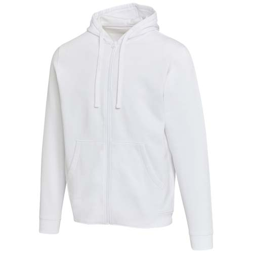 Sweat à capuche recyclé 280 g/m² à personnaliser Jasper Blanc