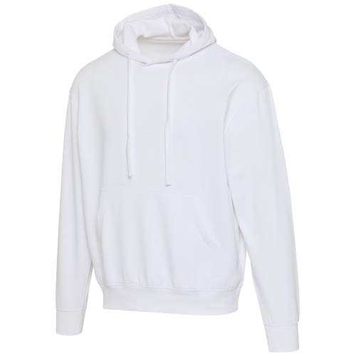 Sweat à capuche personnalisé oversize 280 g/m² Boris Blanc