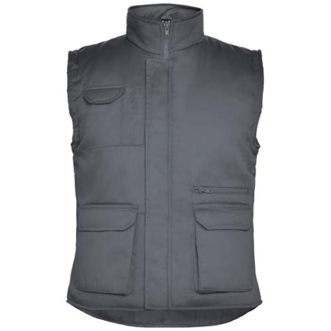 Gilet de travail promotionnel col montant Almanzor Roly