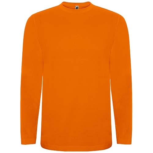 T-shirt enfant publicitaire manches longues Extrême Roly Orange