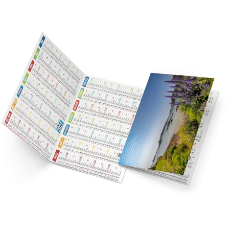 Calendrier de poche publicitaire - Dorian