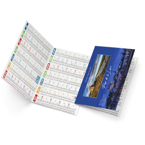 Calendrier de poche publicitaire - Christian