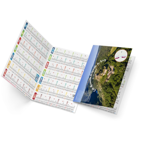 Calendrier de poche publicitaire - Arthur