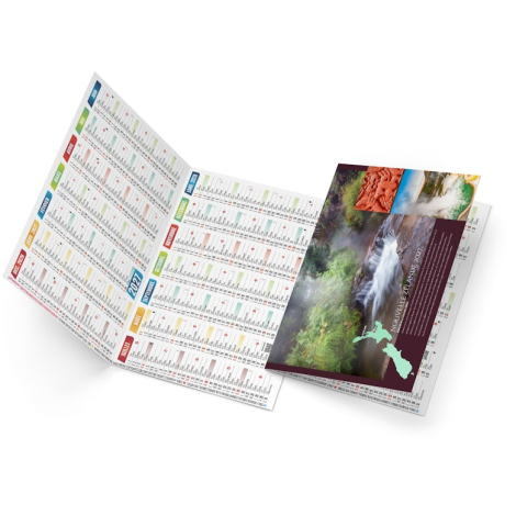 Calendrier de poche publicitaire - Baptiste