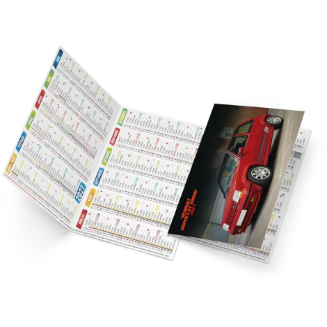 Calendrier de poche publicitaire - Yves