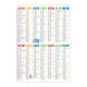 Calendrier de poche publicitaire - Yves
