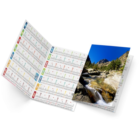 Calendrier de poche publicitaire - ELLA
