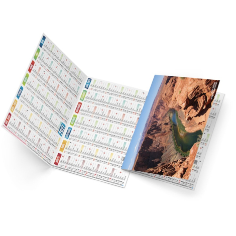Calendrier de poche publicitaire - Roberto