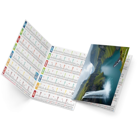 Calendrier de poche publicitaire - Roberto