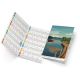Calendrier de poche personnalisable - Lila 
