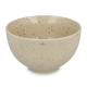 Bol en céramique beige mouchetée présenté seul, sans marquage apparent. Bol en céramique beige mouchetée présenté seul, sans marquage apparent.