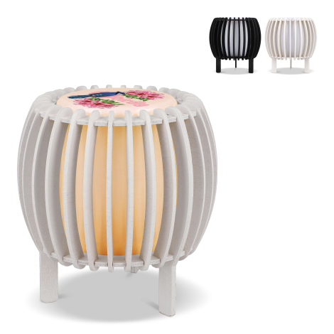 Lampe basse rechargeable à personnaliser Lamella Sol