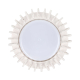 Vue du dessus d’une lampe LED cylindrique blanche sans personnalisation visible. Vue du dessus d’une lampe LED cylindrique blanche sans personnalisation visible.