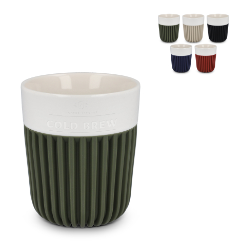 Tasse publicitaire 280 ml manchon silicone Fjord