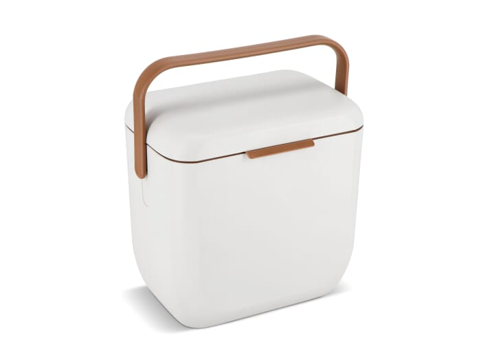 Glacière compacte 8 L publicitaire Iska Blanc