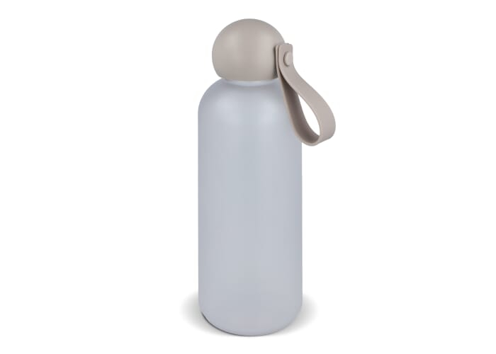 Bouteille 650 ml à personnaliser Sagaform Tom Taupe