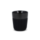 Tasse noire promotionnelle 280 ml silicone Fjord