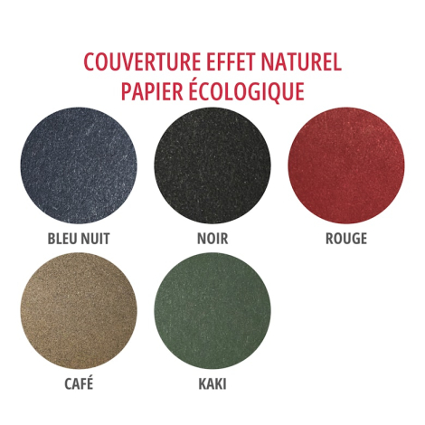 Agenda personnalisable 3 formats - Naturel