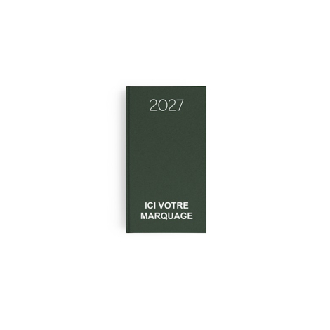 Agenda personnalisable 3 formats - Naturel