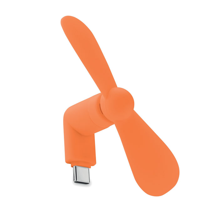 Ventilateur USB portable à personnaliser Phan Orange
