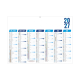 Calendrier bancaire publicitaire - FLORENTIN