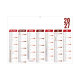 Calendrier bancaire publicitaire - FLORENTIN