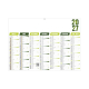 Calendrier bancaire publicitaire - FLORENTIN