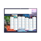 Calendrier bancaire publicitaire - NATURE