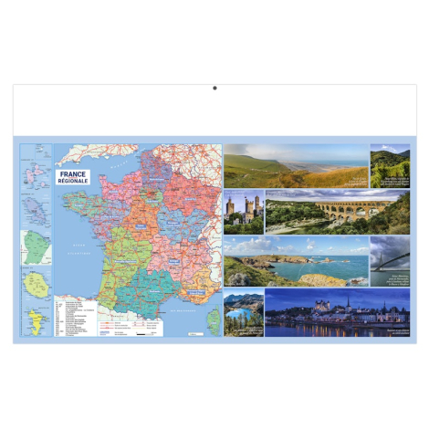 Calendrier bancaire publicitaire - MONDE
