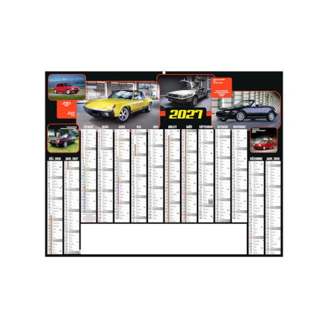 Calendrier bancaire publicitaire - JACKY