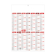 Calendrier bancaire publicitaire - MARIANNE