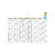 Calendrier bancaire publicitaire - CASIMIR