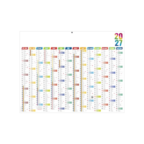 Calendrier bancaire publicitaire - CASIMIR