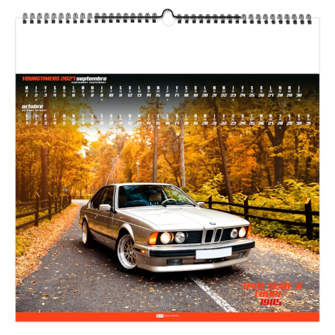 Calendrier illustré publicitaire - Youngtimers