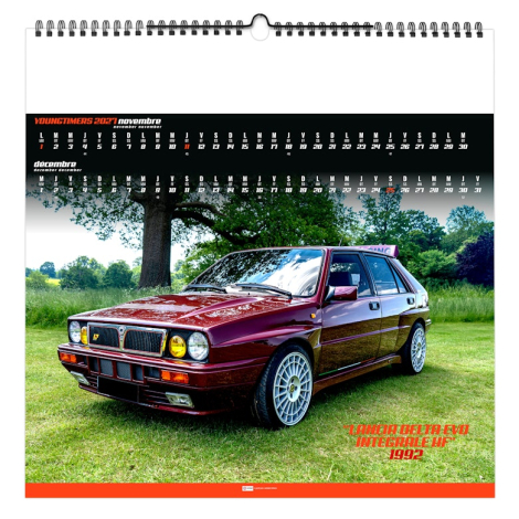 Calendrier illustré publicitaire - Youngtimers