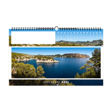 Calendrier illustré publicitaire - Envergure