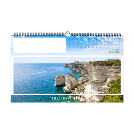 Calendrier illustré publicitaire - Envergure