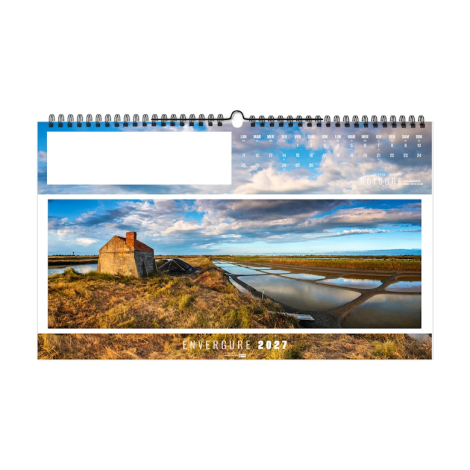 Calendrier illustré publicitaire - Envergure