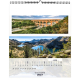 Calendrier illustré publicitaire - La France panoramique Calendrier illustré publicitaire - La France panoramique