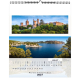 Calendrier illustré publicitaire - La France panoramique Calendrier illustré publicitaire - La France panoramique