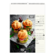 Calendrier illustré publicitaire - Plats et desserts