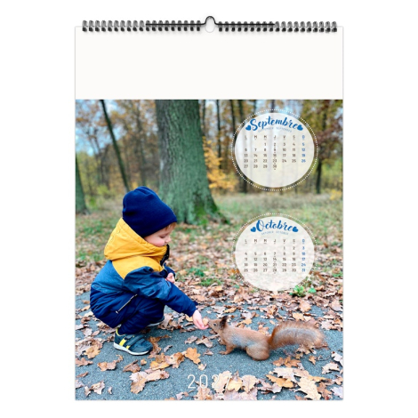 Calendrier illustré publicitaire - Les p'tits compagnons
