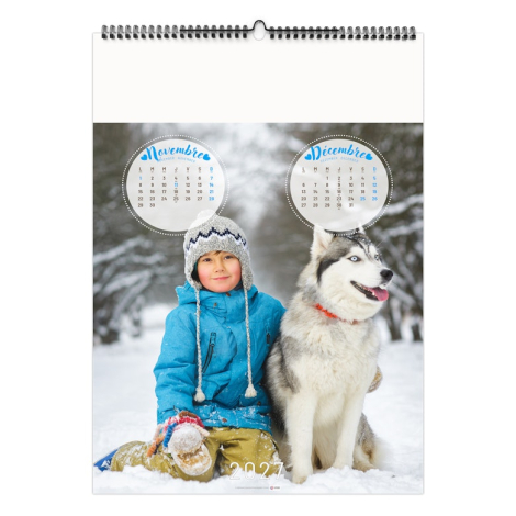 Calendrier illustré publicitaire - Les p'tits compagnons