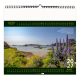 Calendrier illustré publicitaire - Bretagne