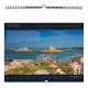 Calendrier illustré publicitaire - Bretagne